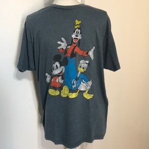 Disney Mickey Mouse, Goofy, Donald Duck Trio Tee